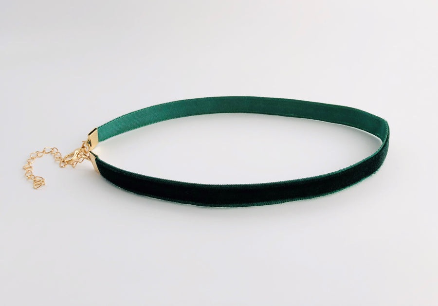 Velvet Necklace | Nakfa Green