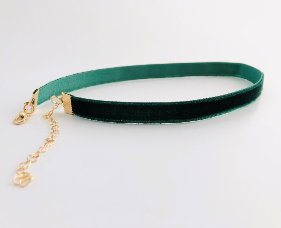Velvet Necklace | Nakfa Green